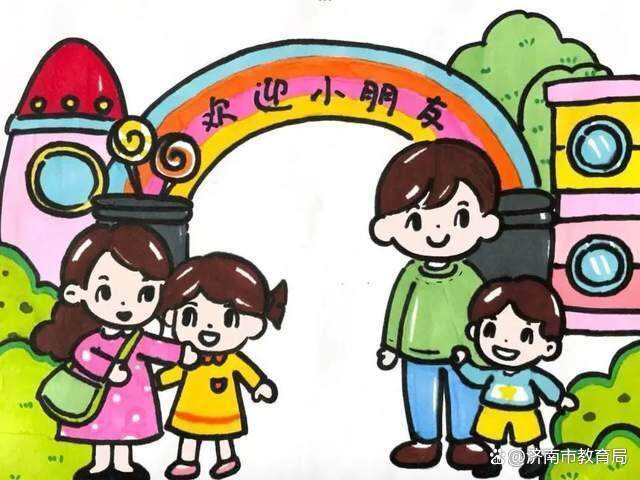 幼儿园开学第一天场面已失控